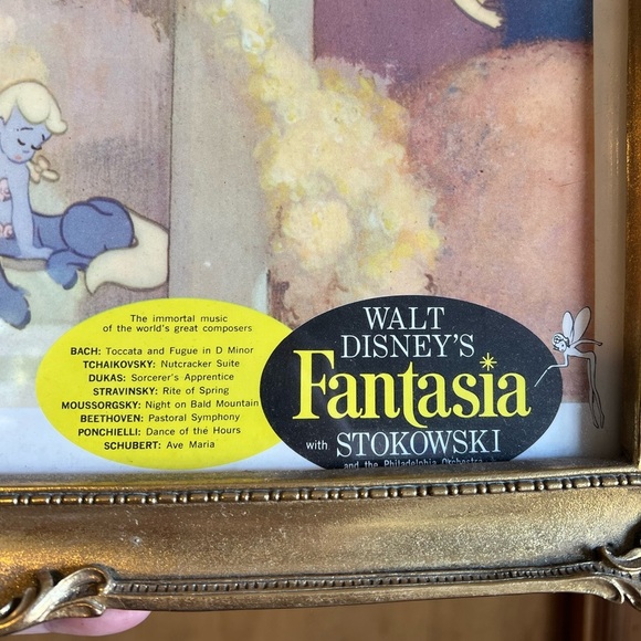 Vintage Disney Fantasia Art Print Cherubs Centaurettes, 16x12” (Optional Frame) - Picture 2 of 8